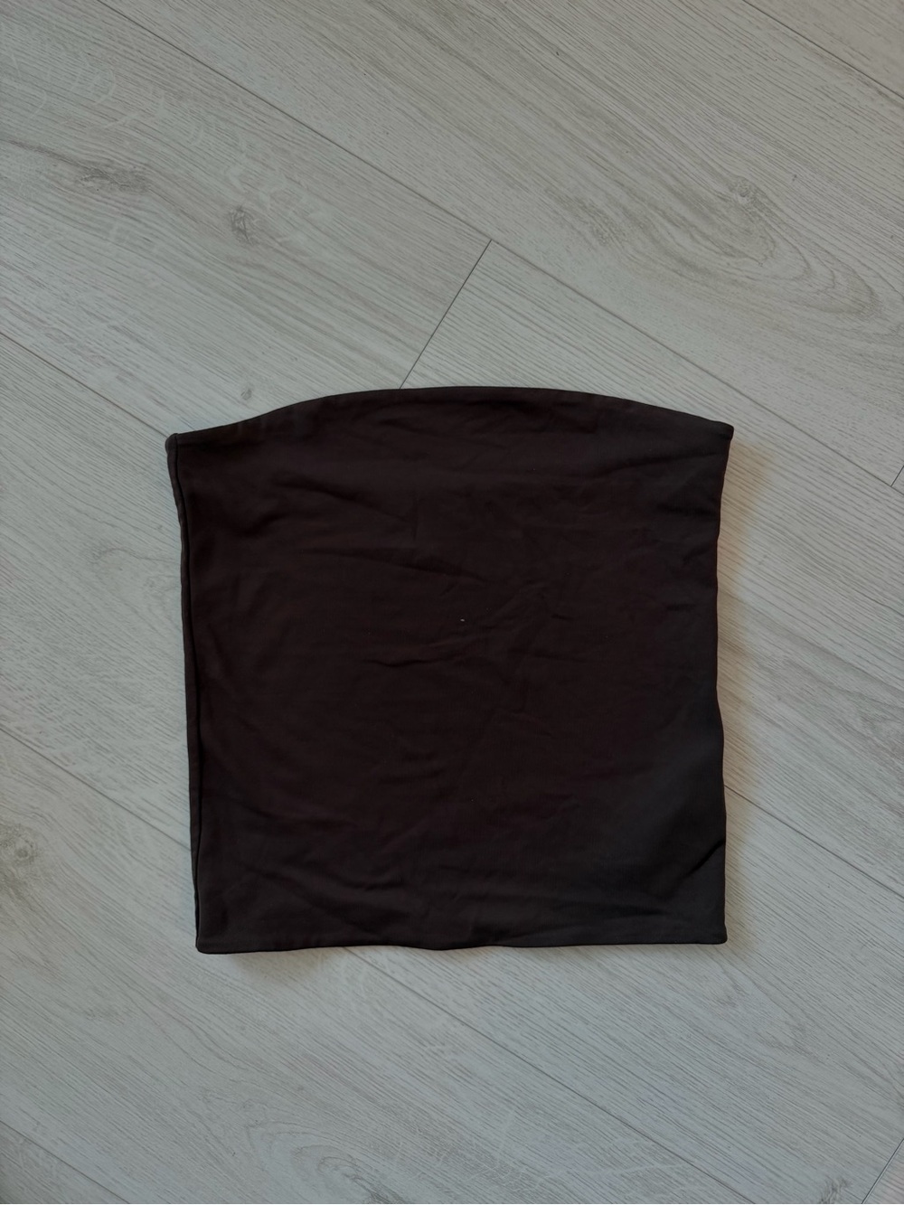 Aritzia Babaton Contour Tube Top in Rich Mocha Brown